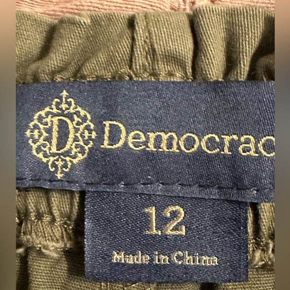 NWT Democracy Ab"solution Skyrise Paper Bag Waist Relaxed Straight Leg Pant - Picture 9 of 14